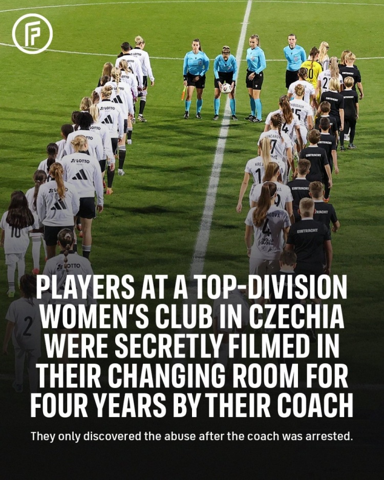 世界杯官方app下载平台-TA：前捷克女足U19主帅长期偷拍球员隐私，但仅被判1年缓刑